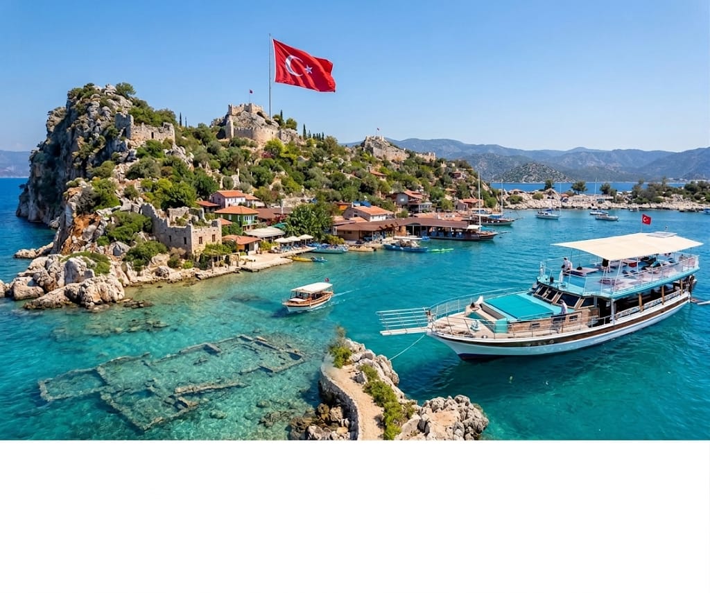 Kekova Batık Şehir Tekne Turu
