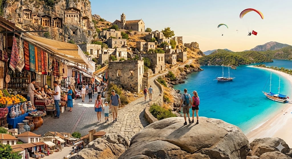 Fethiye Markt - Kayaköy - Ölüdeniz